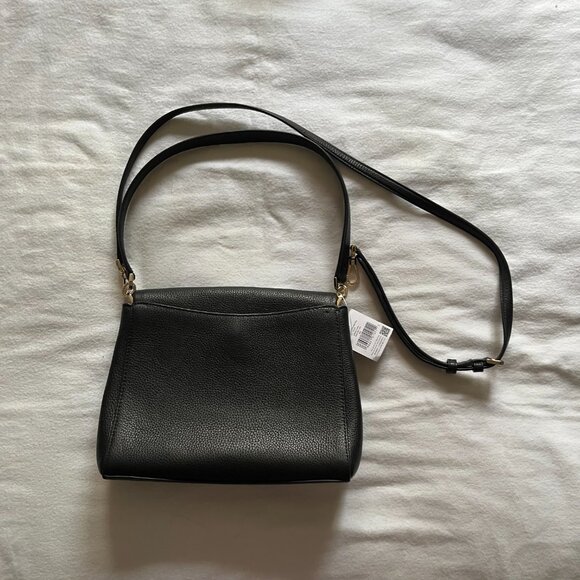 NWT Kate Spade NY Black Leather Adjustable Crossbody Purse - Picture 10 of 10